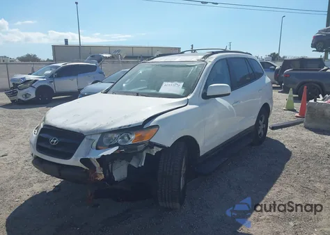 2008 Hyundai Santa Fe Gls из США, поврежденный, VIN 5NMSG13D88H167503